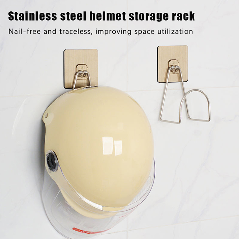 Motorcycle Gear Display Rack - Wall Mount Motorcycle Helmet Rack Metal