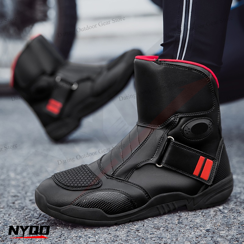 Motorcycle Boots Riding Shoes  - Motorcycle Gear For Plus Size Women review and price