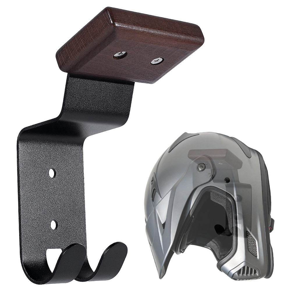 Black Motorcycle Helmet Holder - Motorcycle Gear Display Rack review and price