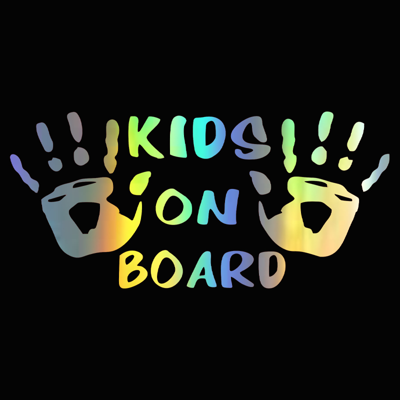 3D Car Sticker KIDS ON BOARD C - Motorcycle Gear Outlet review and price
