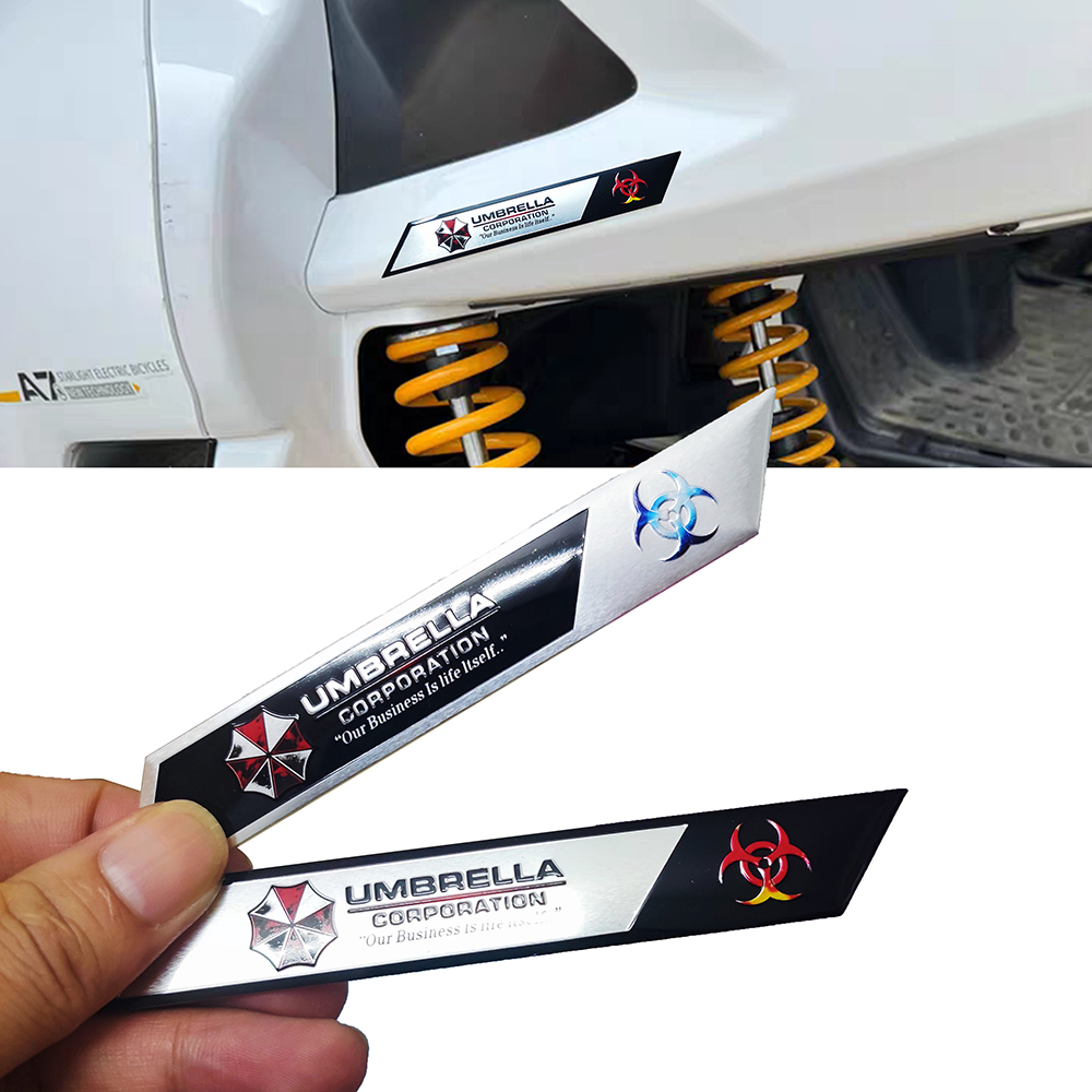 Umbrella 3D Metal Car Stickers - Motorcycle Gear Outlet review and price