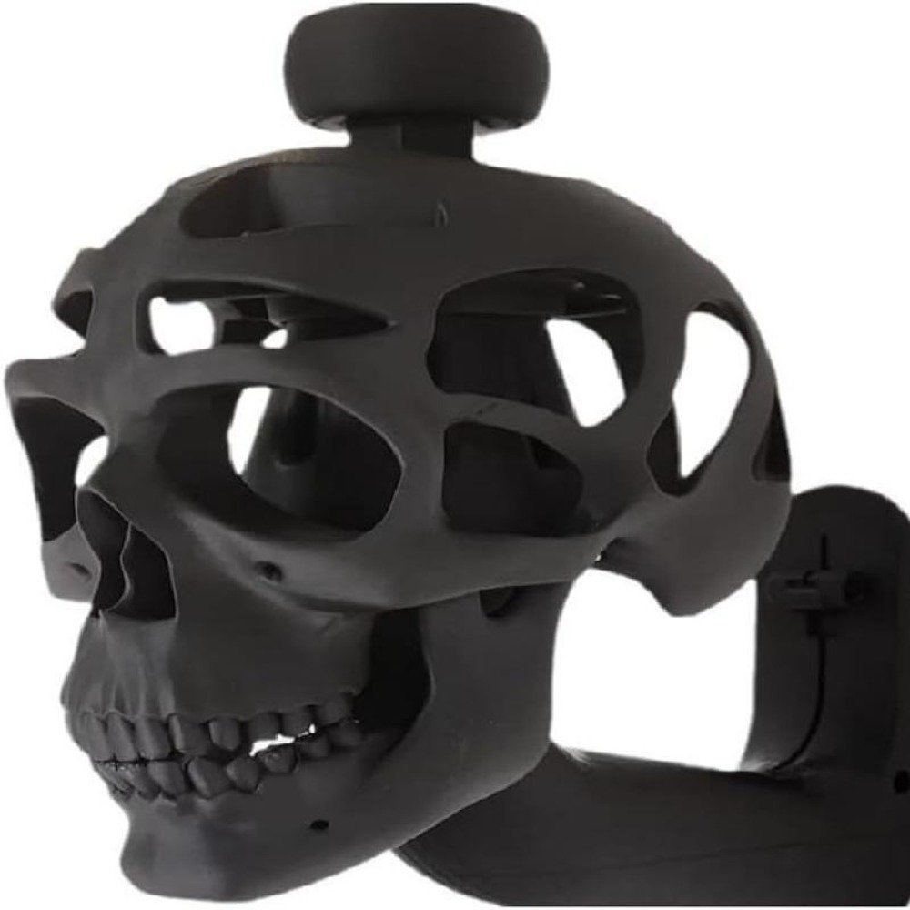 Durable 3D Skull Helmet Displa - Motorcycle Gear Display Rack review and price