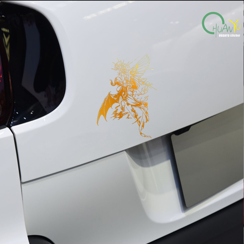 Demon Bat Wing Car Sticker, Da - Motorcycle Gear Outlet review and price