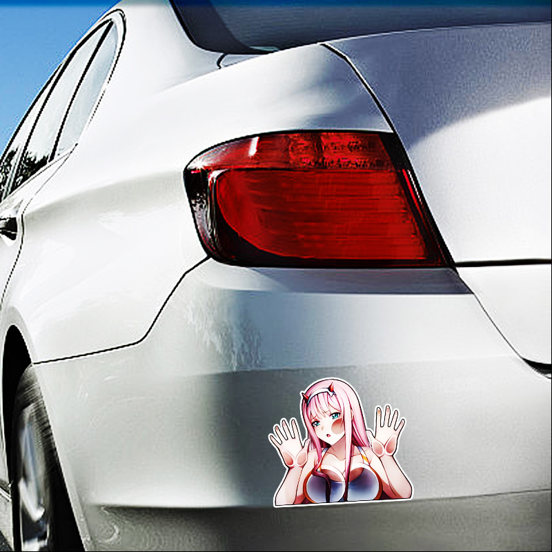 Zero Two Windows Car Stickers  - Motorcycle Gear Outlet review and price