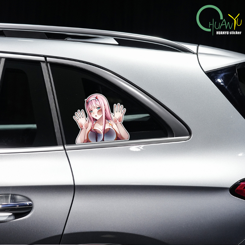 Zero Two Windows Car Stickers  - Motorcycle Gear Outlet review and price