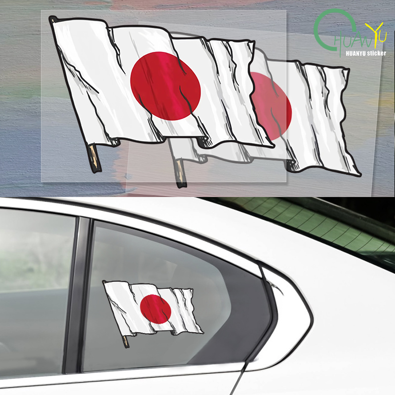 Personality Japan Flag Car Sti - Motorcycle Gear Outlet review and price
