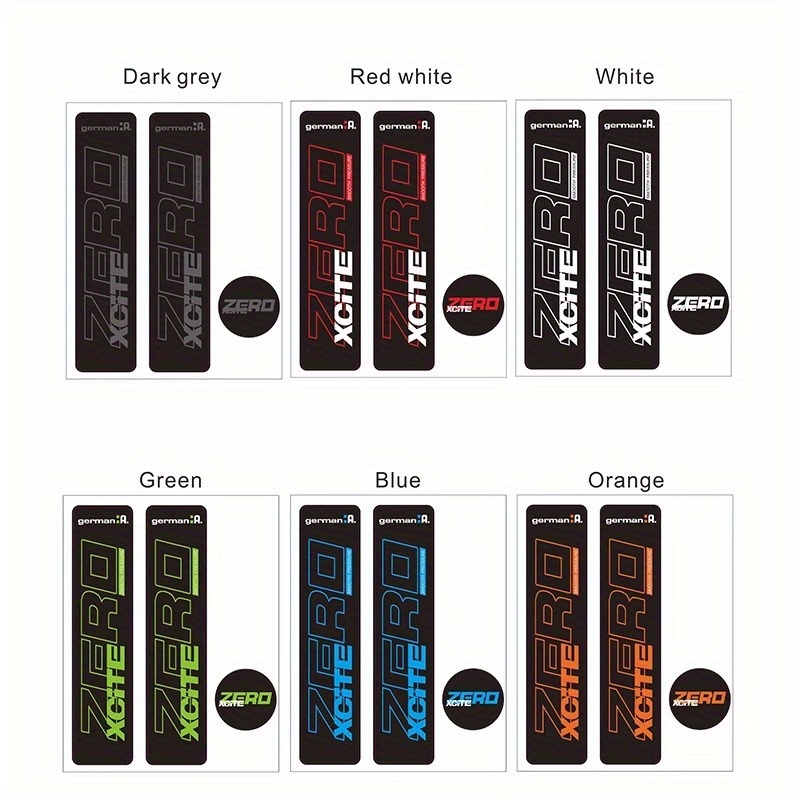 1Set ZERO XCITE Stickers, Wate - Zero Motorcycle Gear review and price