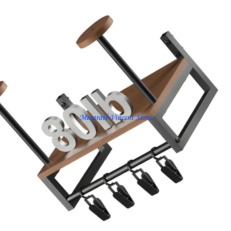 A70F Sturdy Helmet Wall Rack C - Motorcycle Gear Display Rack review and price