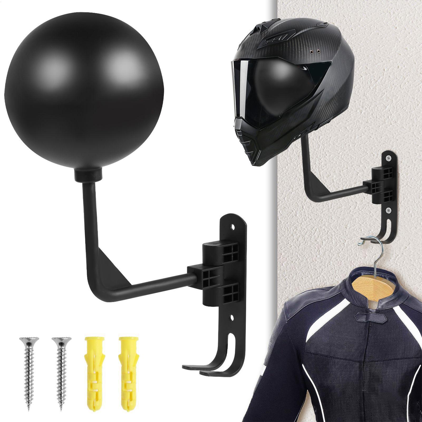 Motorcycle Helmet Holder Wall  - Motorcycle Gear Display Rack review and price