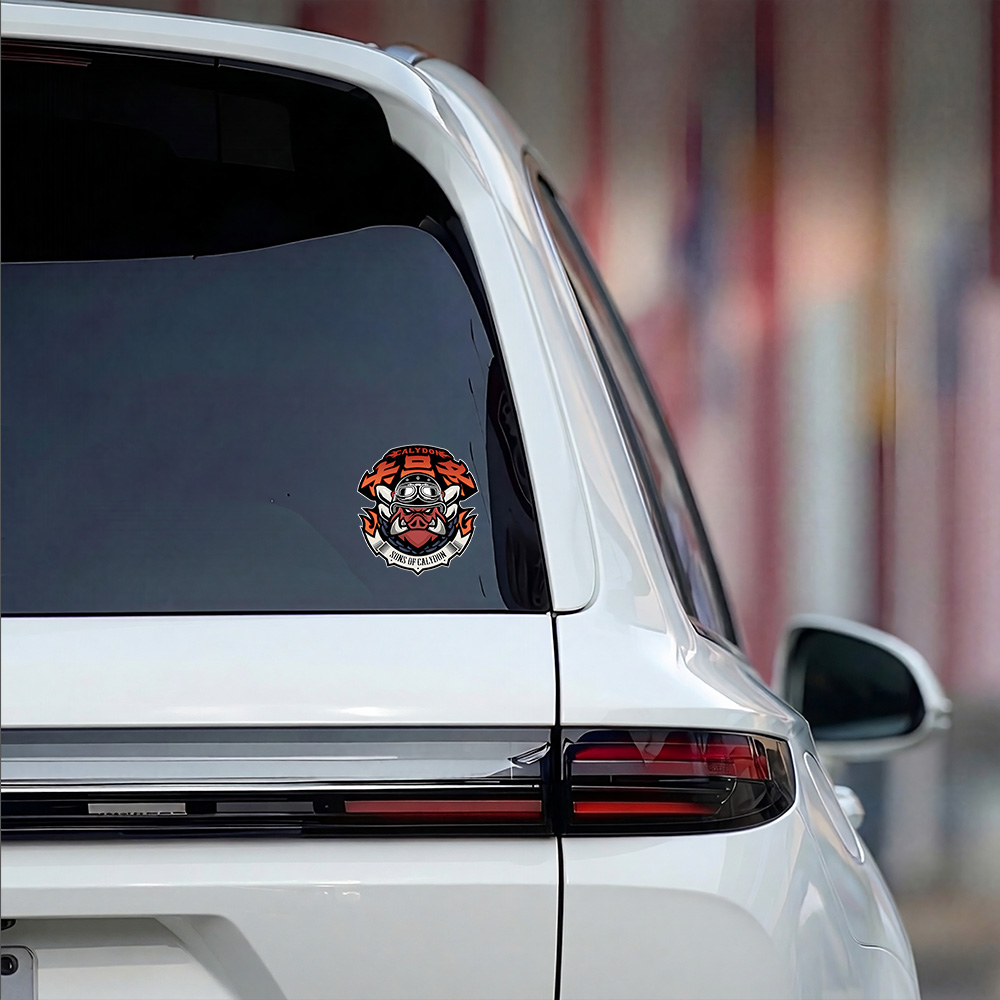 SONS OF CALYDON Die Cut Car Vi - Zero Motorcycle Gear review and price